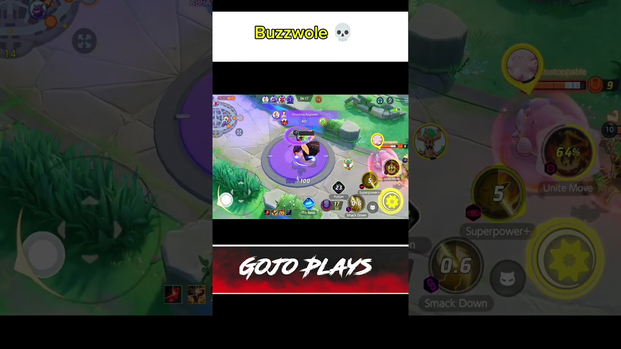 Buzzwole 💀 #pokemonunite #pokemon