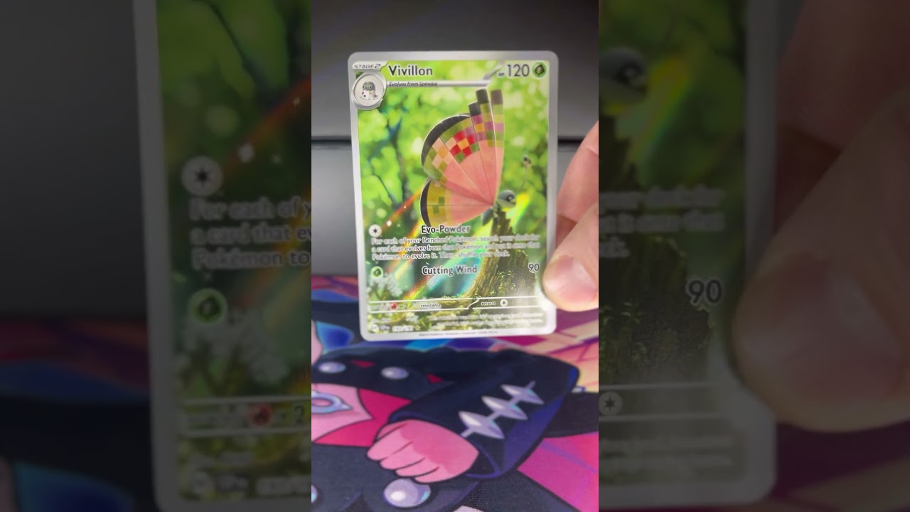 Pokemon Surging Sparks Vivillon Illustration Rare No. 193