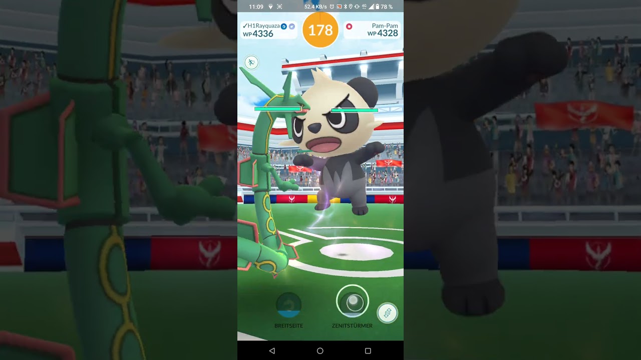Pokémon Go 1 Star Raid Pam-Pam/ Pancham Solo