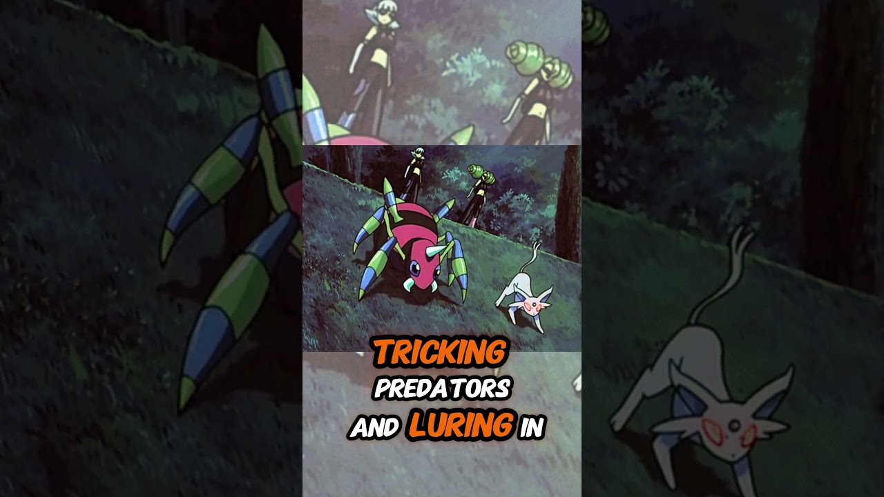 Ariados’s Creepy Secret?? 🤯 #pokemon