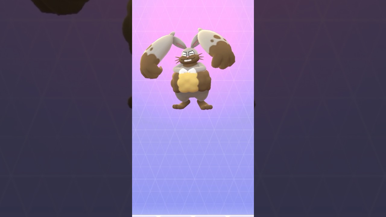 【 ポケモンgo 】 ホルビー → ホルード !こんなんなっちゃってー！www【 うさぴよの巣 】#bunnelby #diggersby # pokemon #pokemon