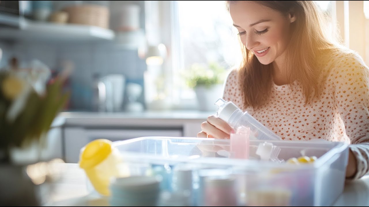 【Pigeon_ピジョン手動搾乳器】初心者向け！簡単にできる搾乳器の使い方ガイド _ Breast Pump Tutorial  【4K】