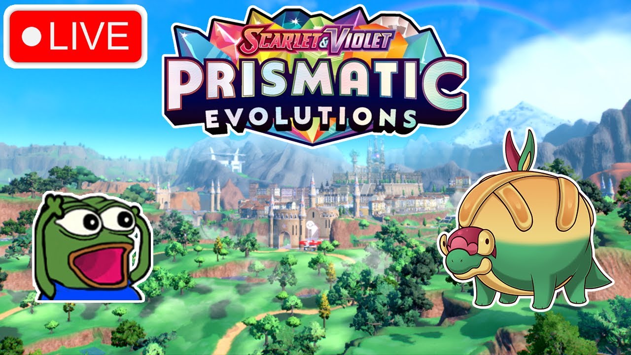 Shiny hunting my Prismatic Evolutions pulls!