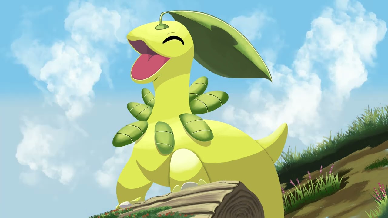 PokéPapi Learns How To Draw #Bayleef - #Pokémon #pokemonfanart