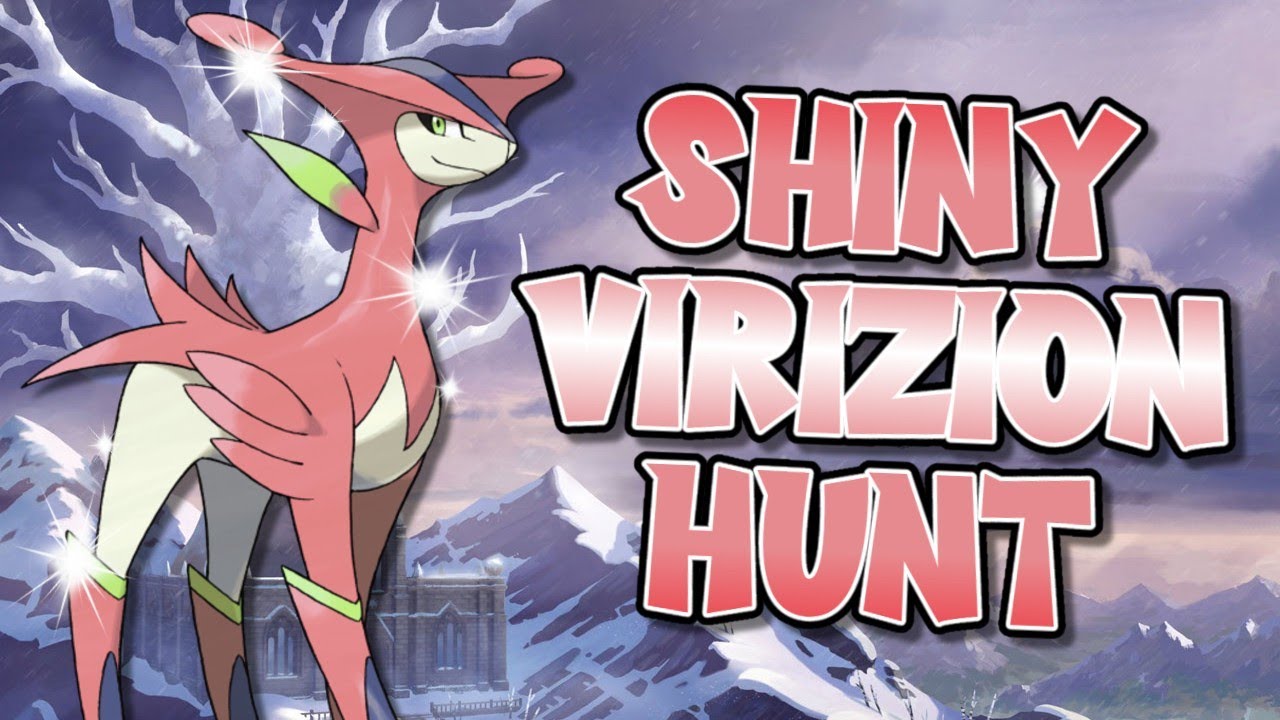 🔴LIVE Shiny Hunting Virizion in Pokémon Sword and Shield!