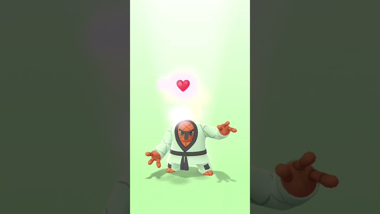 色違いナゲキ！遊んであげました！ #ポケモンgo #ポケモン #pokemon #pokemongo #ナゲキ