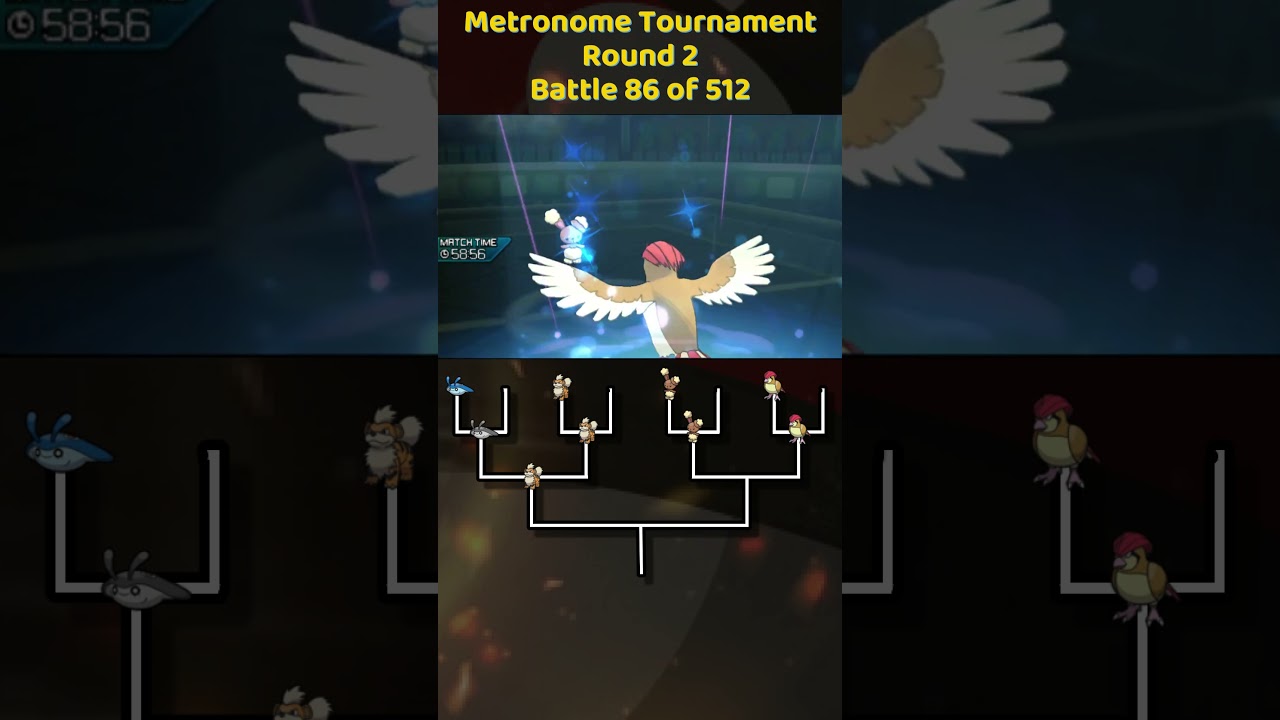 Buneary Vs Pidgeotto: The Ultimate Metronome Showdown!