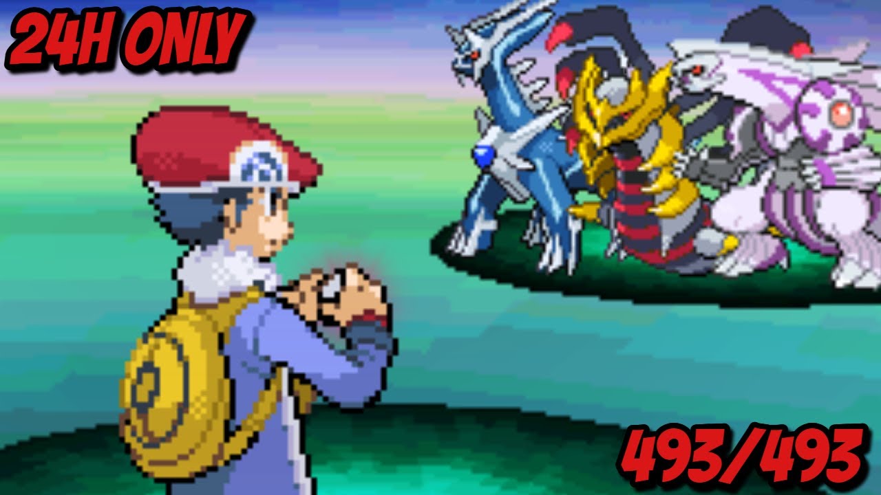 J'ai capturé TOUS les pokemons de platine en 24h