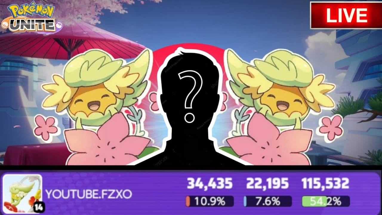 Top 1 Global Comfey Journey 🔥 |  POKEMON UNITE LIVE GAMEPLAY 😋 | ft. @fzxo