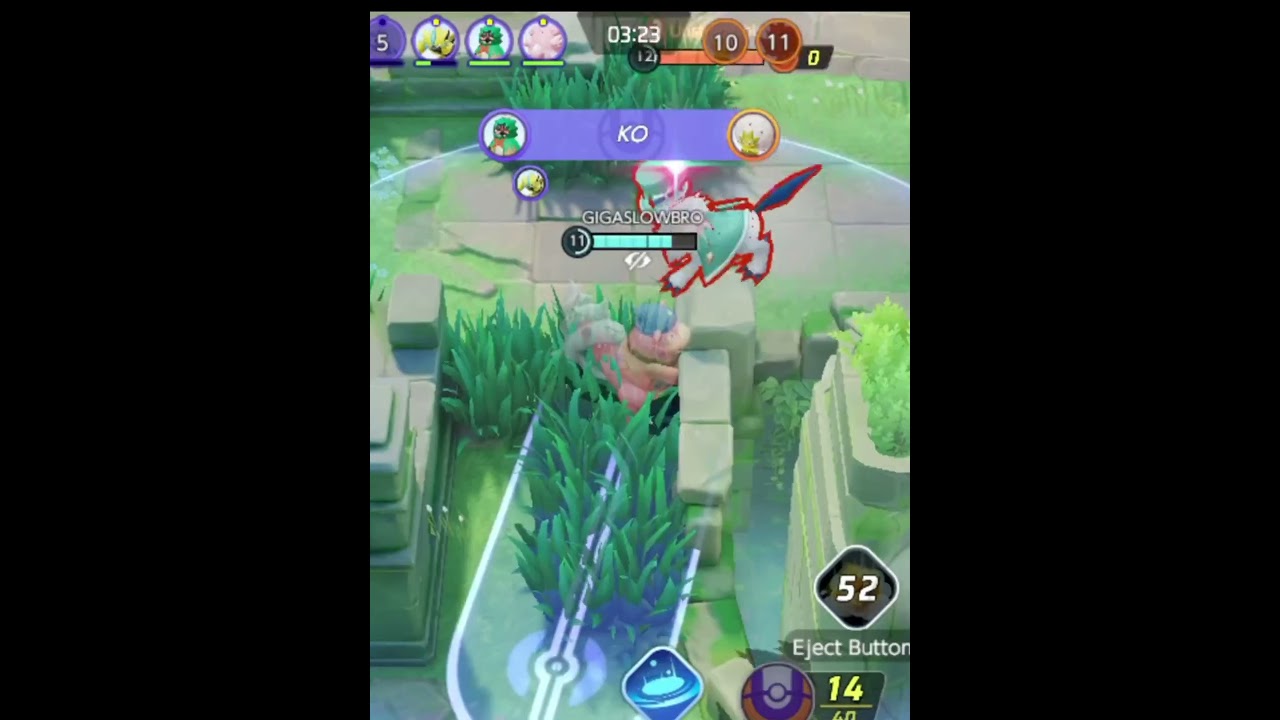 TROLLING ENEMIES #shorts #pokemon #pokemoneunite #slowbro