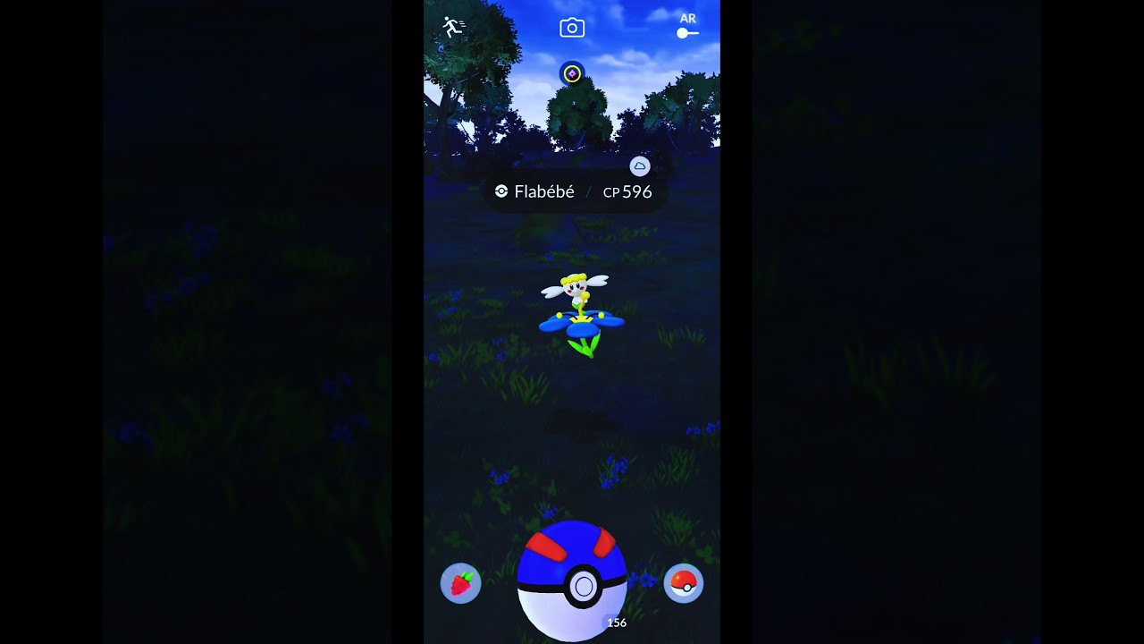 Catching a Flabébé in Pokemon GO Indonesia #Shorts #Flabébé #PokemonGOGameplay