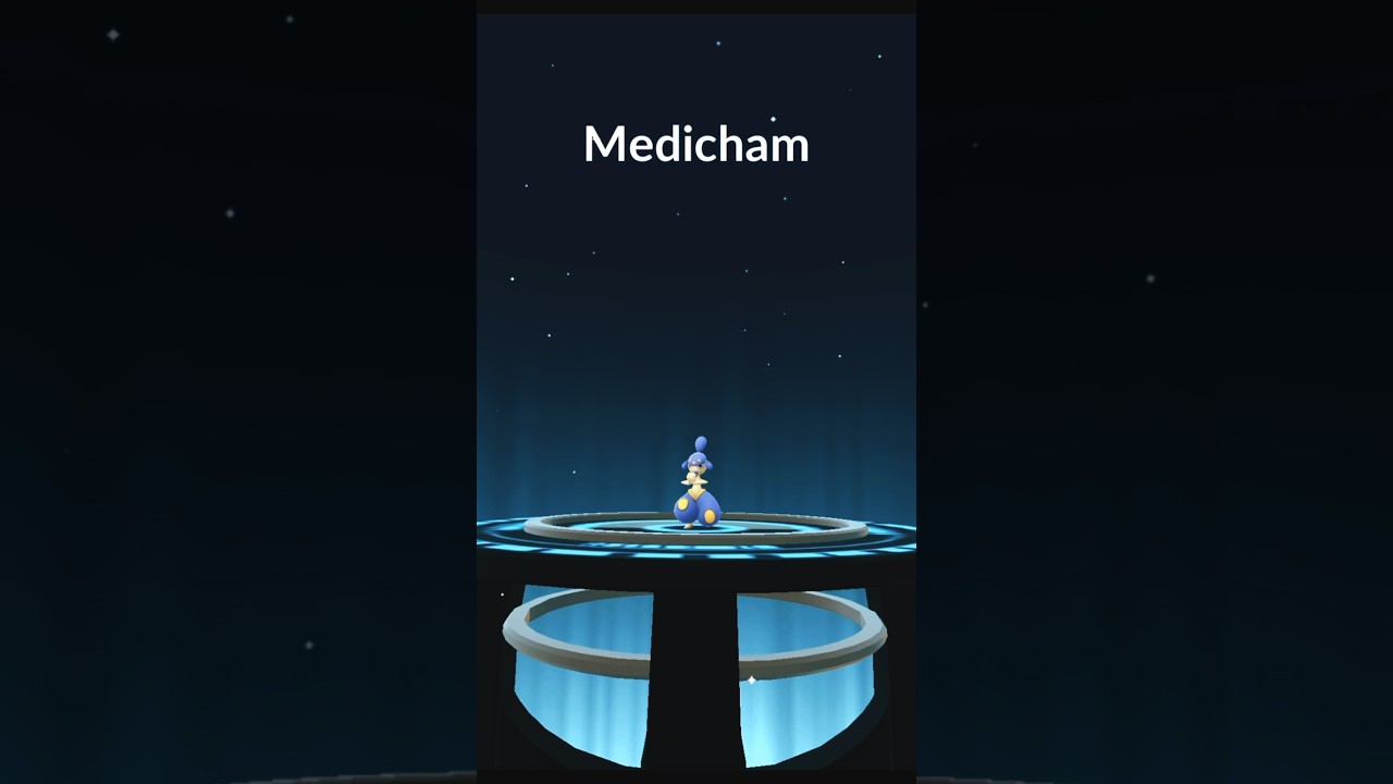 Shiny Meditite full Evolution into Shiny Mega Medicham