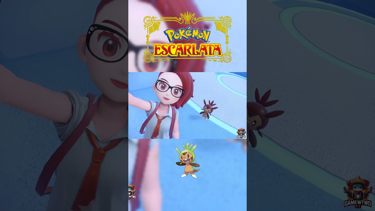 Capturando un Chespin Shiny en Pokémon Escarlata #shinydex #pokemonscarlet #chespin