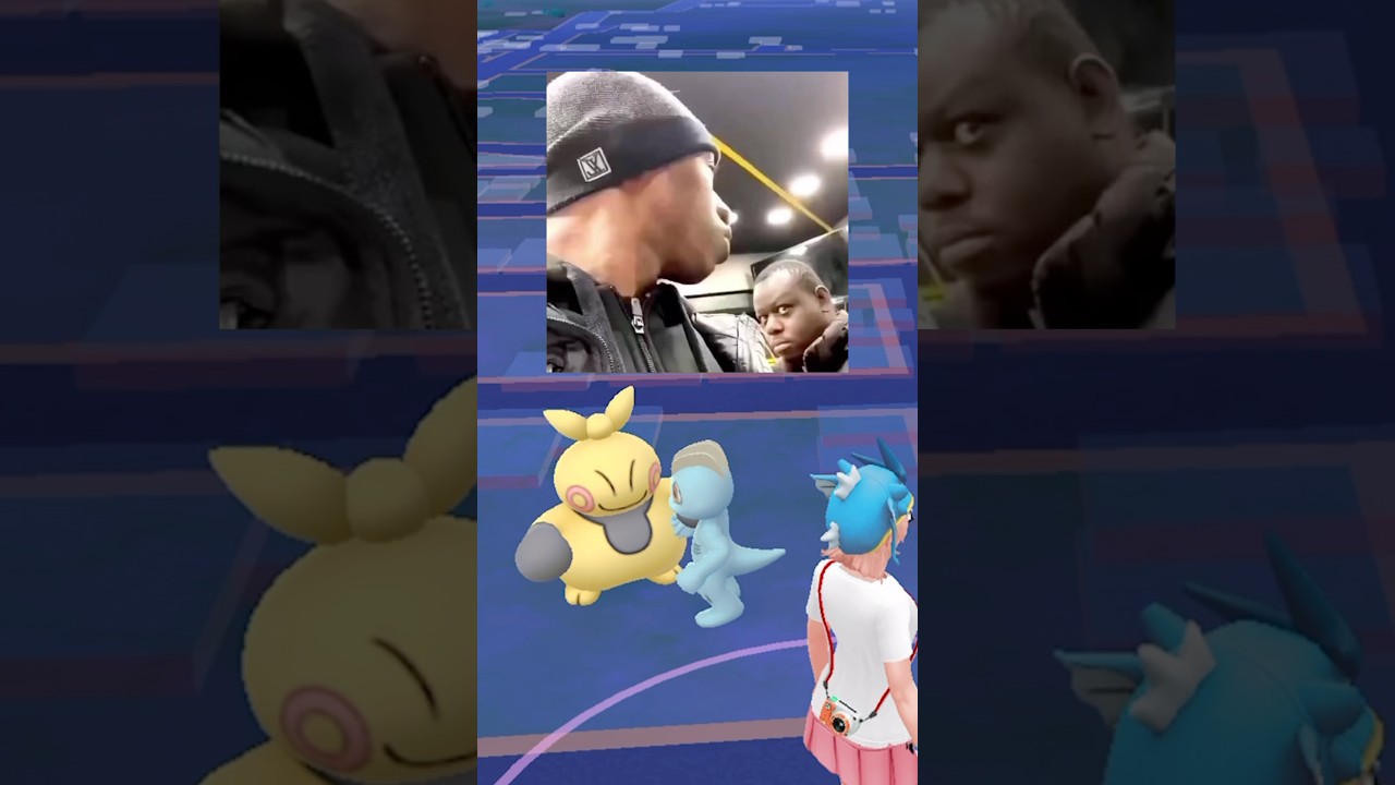 When you see your bro at the shopping mall #pokemongo #machop #makuhita