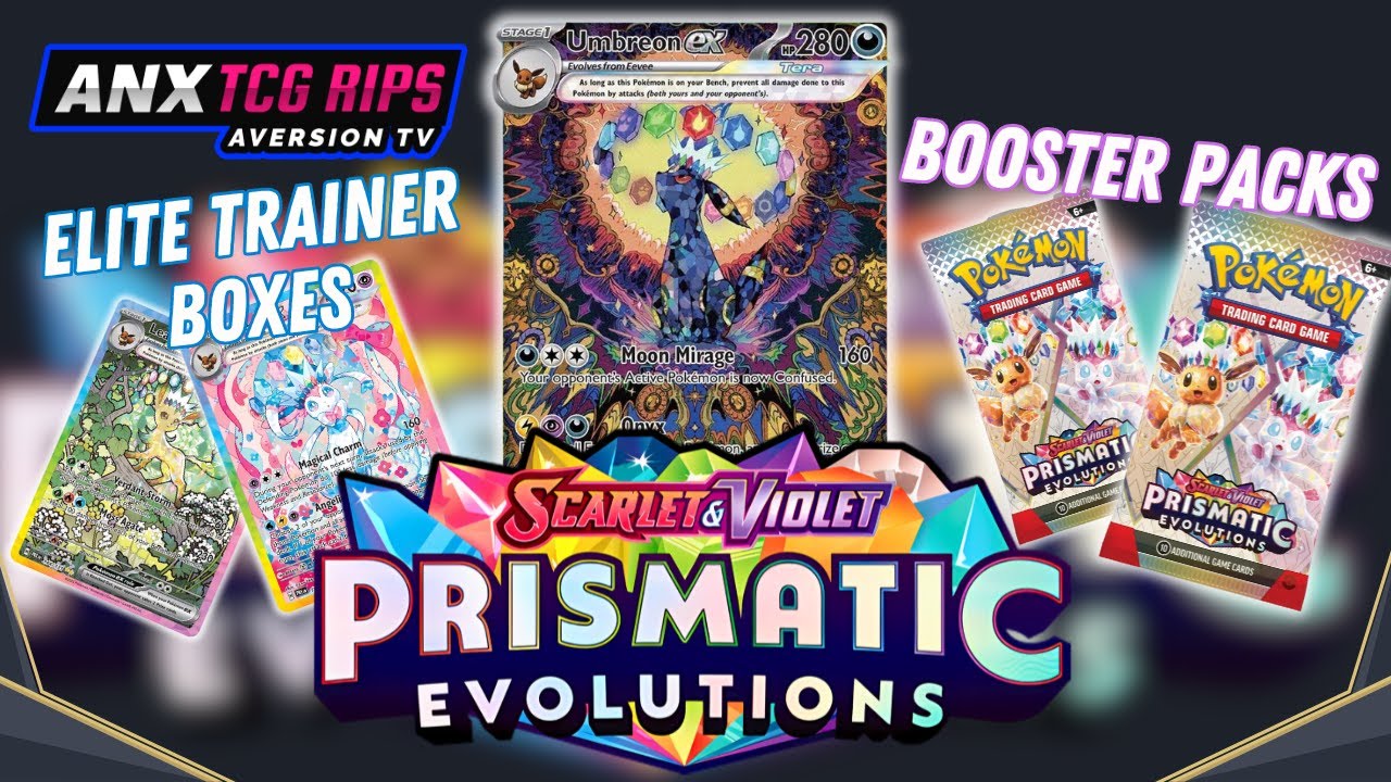 🔥 Prismatic Evolutions ETB Pokémon TCG Pack Opening – Chase for Umbreon ex, Sylveon ex & More! 🎴✨