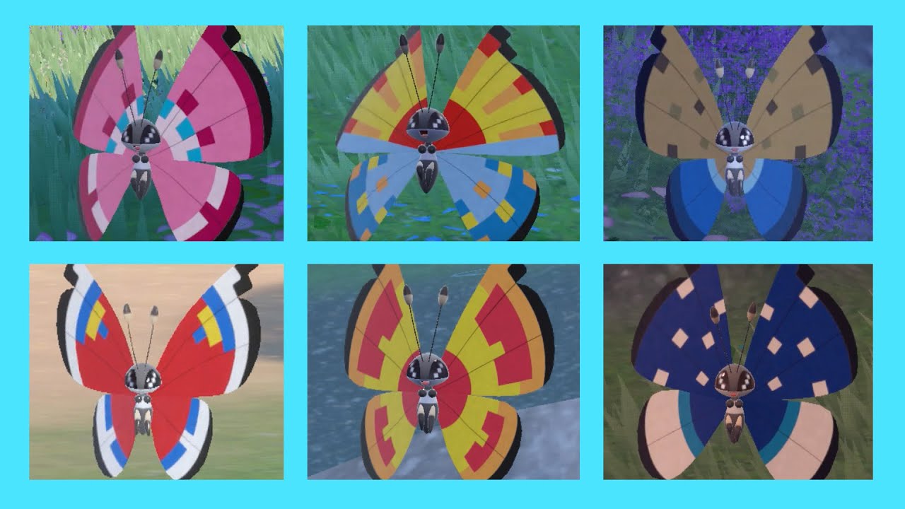 Collecting All Vivillon Patterns  - Pokemon Scarlet & Violet