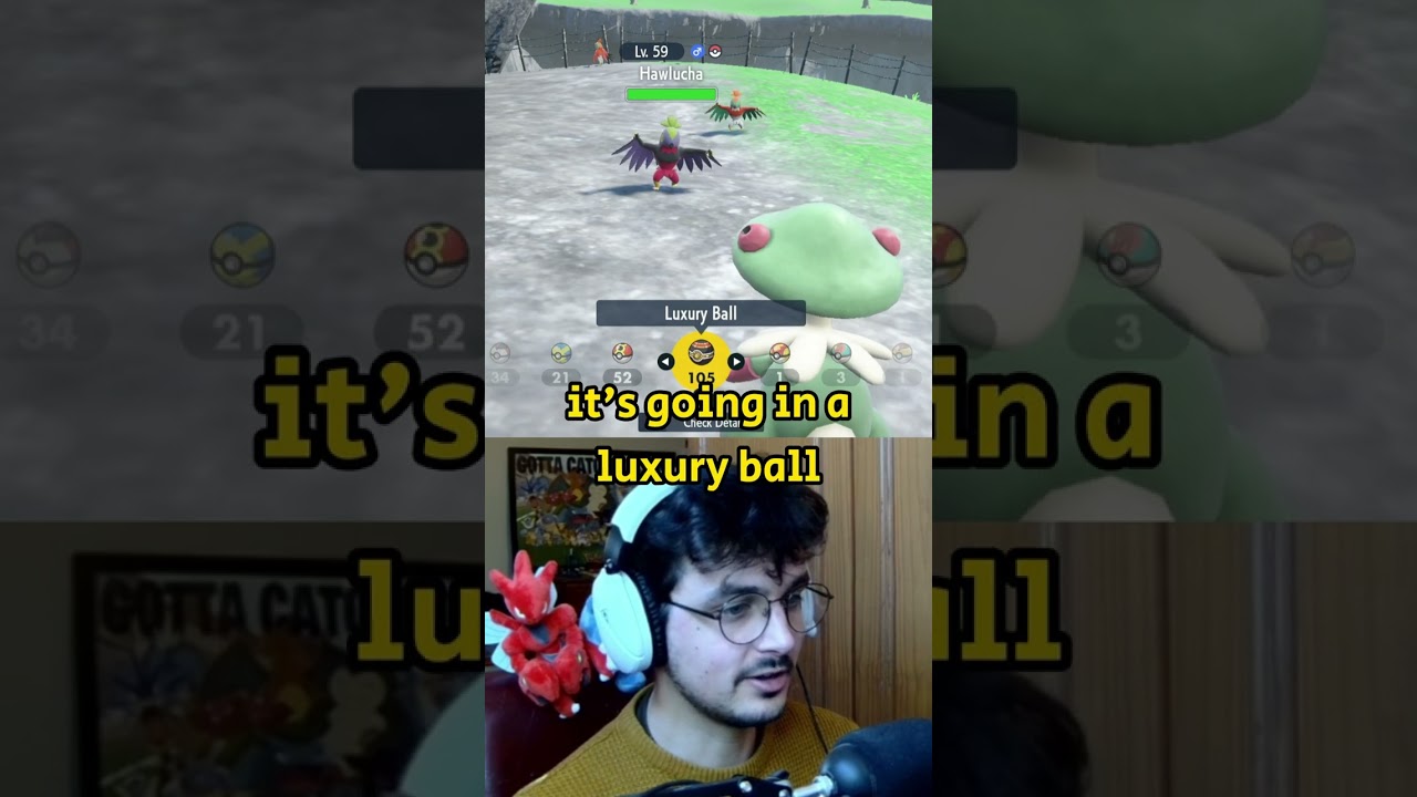 Shiny Hunting Reaction - Hawlucha