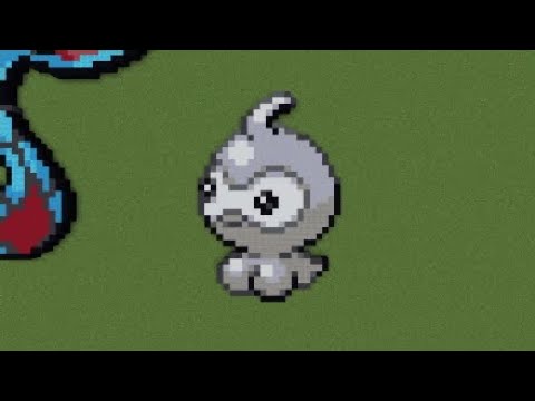 ［マイクラ］黙々とポワルンを作る［ポケモンドット絵］