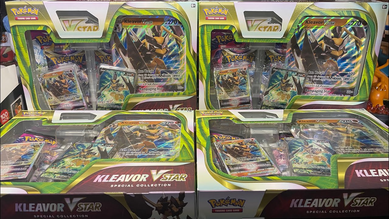 Opening 4 Kleavor VStar Special Collection boxes so you don’t have
