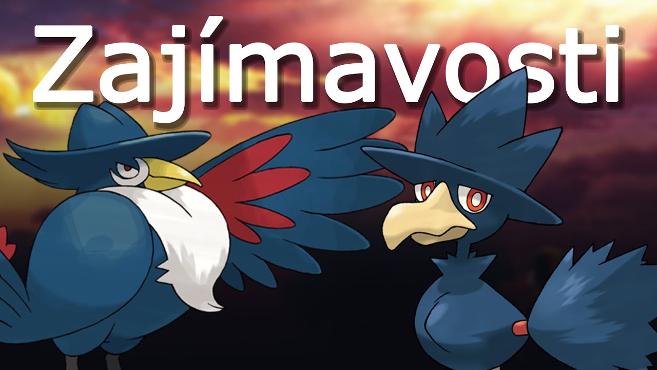 Zajímavosti o Pokémon Murkrow a Honchkrow