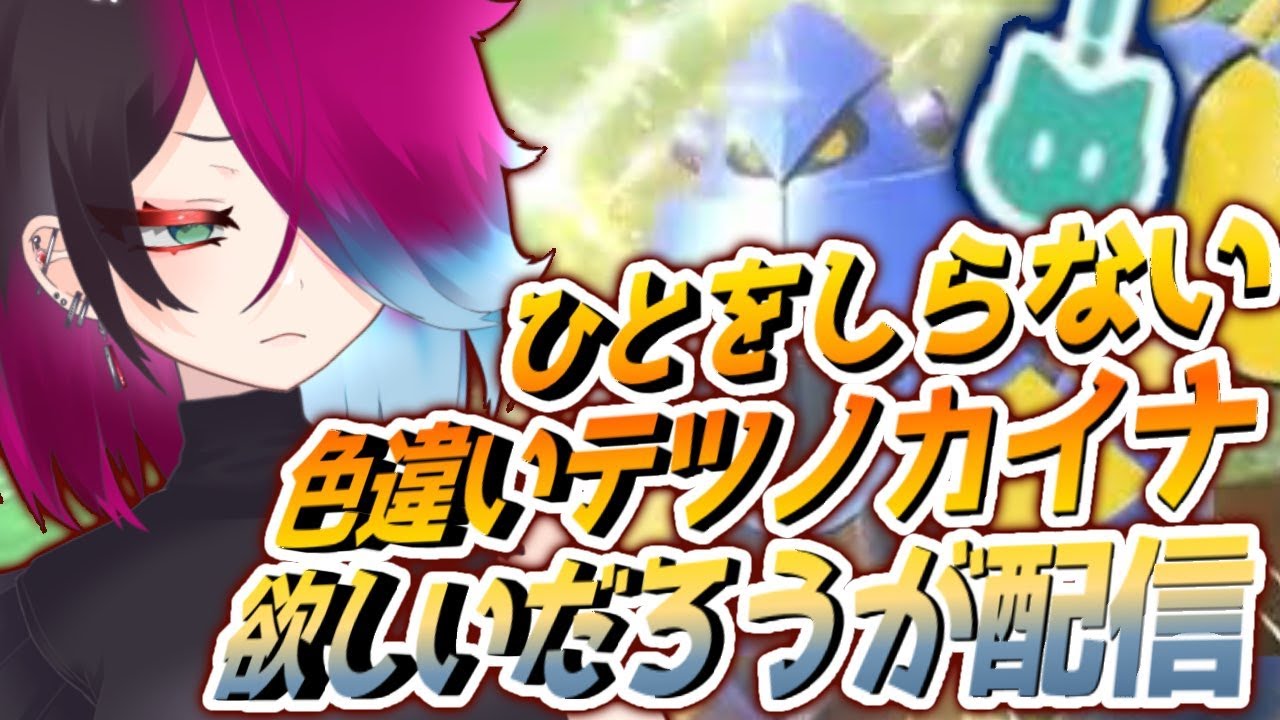 ひとをしらないごっつあんプリファイ！！？？厳選配信！【ポケモンSV スカーレット バイオレット】