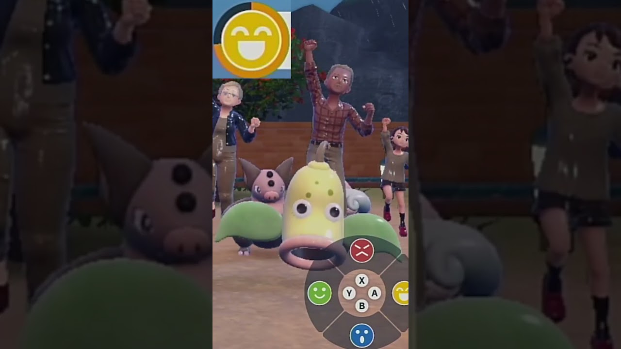 【ウツドン】ポケモンエクササイズ【キタカミ図鑑No.24】#Shorts #pokemon