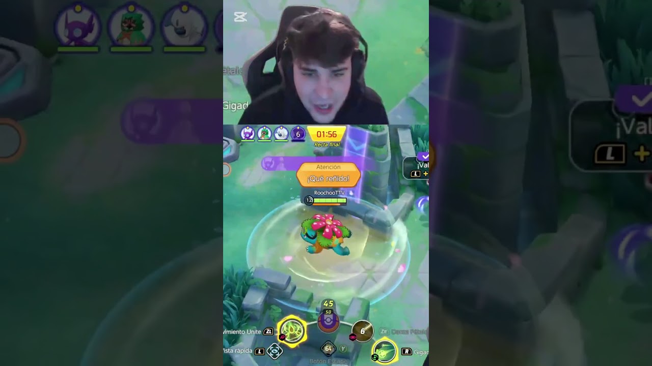 Tutorial de como regalarse en Pokémon Unite antes de Rayquaza #pokemon #pokemonunite #shorts