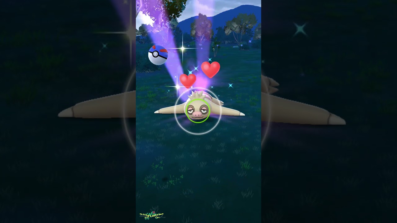 Capturing A Rare 100% IV Slakoth In The Wild