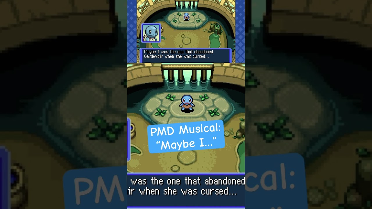Who knew Squirtle could sing? 🎶 #pokémon #nintendo #gaming #letsplay #mysterydungeon #shorts