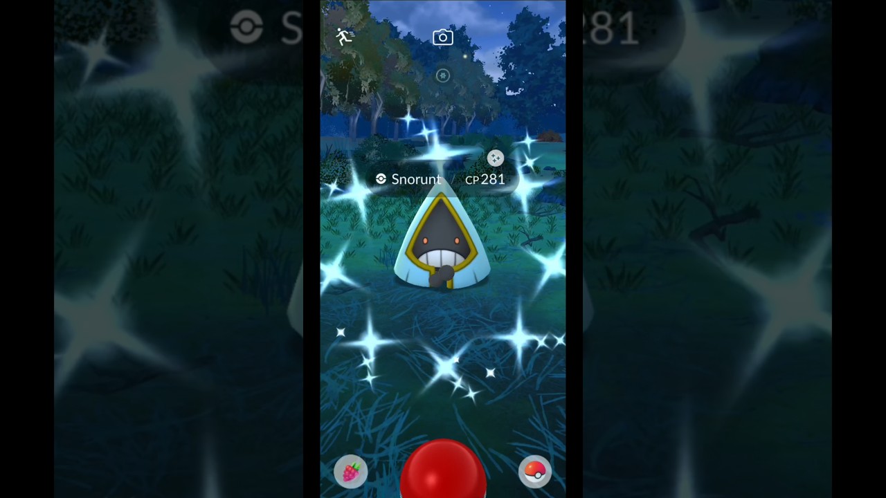 ✨ Snow Pokemon Caught #shorts #shiny #pokemon #pokemongo