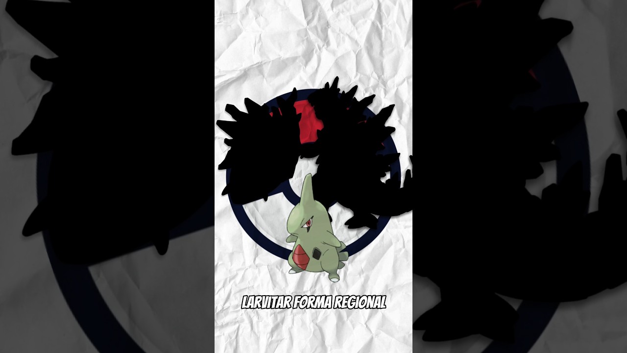 ¿Y sí Larvitar tuviera una forma regional? #regional #formaregional #pokemon #fakemon #Tyranitar