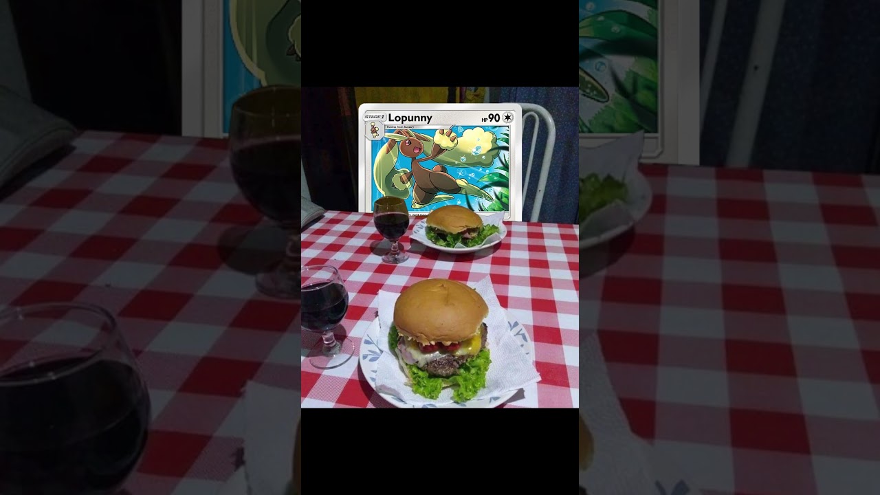 Cenando #pokemontcg con #lopunny