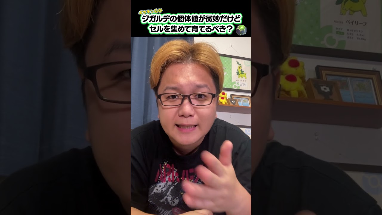 過酷なジガルデセル集め、低個体値でも頑張るべき？#ポケモンgo #shorts