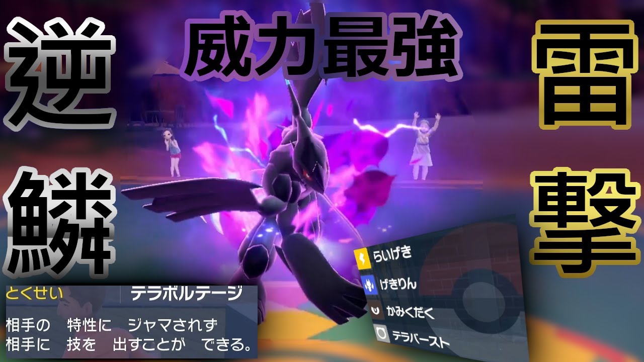 【黒色＋龍＝かっこいい】最速スカーフゼクロムの時代は近いぞ　#ポケットモンスタースカーレットバイオレット #ポケモンsv