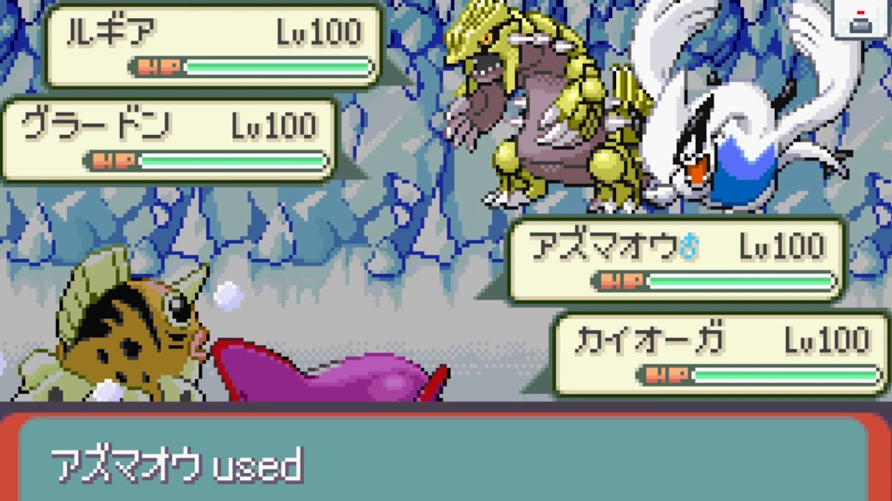 3世代ダブル対戦Part5 アズマオウの真実【ポケモンエメラルド】