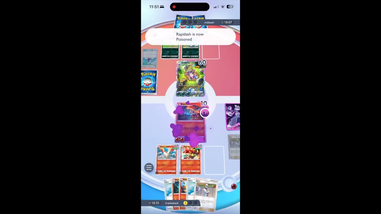 Blaine vs Nidoqueen Nidoking deck - Pokemon Pocket