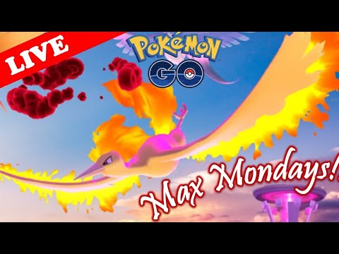 【🔴LIVE】【伝説の飛翔】マックスマンデー: ダイマックスファイヤー大量発生!! 「✨色違いポケモンゲットだぜ!!✨」【ポケモンGO】【Max Mondays!】