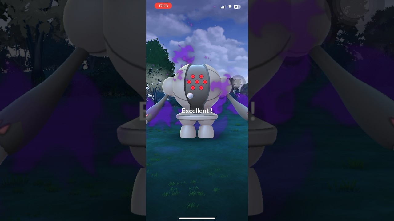 シャドウ レジスチル エクセレントスロー #shorts #pokemongo