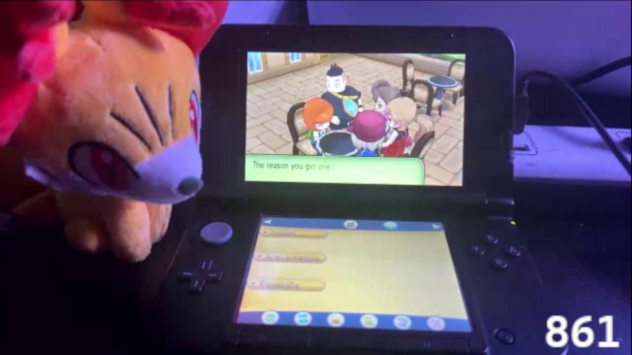 Shiny Hunting Fennekin in Pokemon Y w/ Ruby