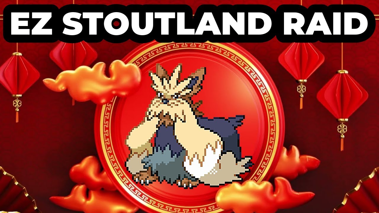 Stoutland Raid Made EASY - LNY Event Raid PokeMMO Guide