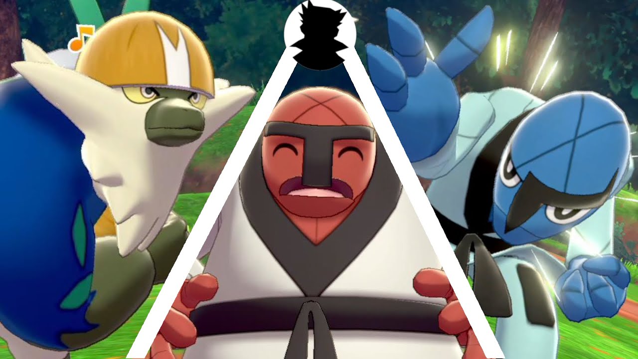 【Pokemon_Camp】Sawk vs Throh vs Passimian＆Shiny Battle！