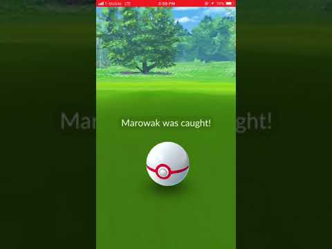 アローラガラガラまたまた捕獲(6体欲しい)pokemonGo