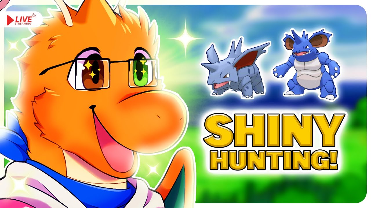 LIVE | Shiny Hunting for Nidorino & Nidoking for the Shiny Dex 2.0 Launch Event with Aesir & Petal