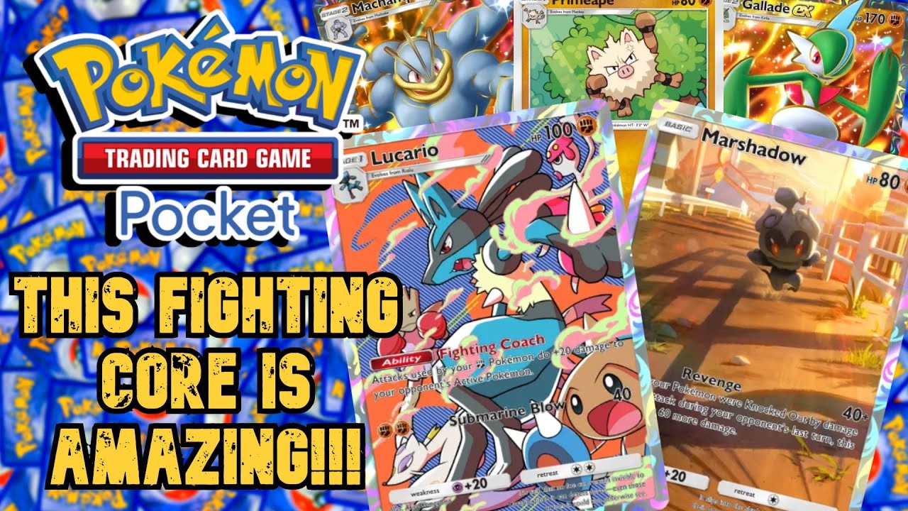 THIS WORKS FOR ALL FIGHTING DECKS!! | Primeape & Lucario Deck | Pokemon TCG Pocket Matches