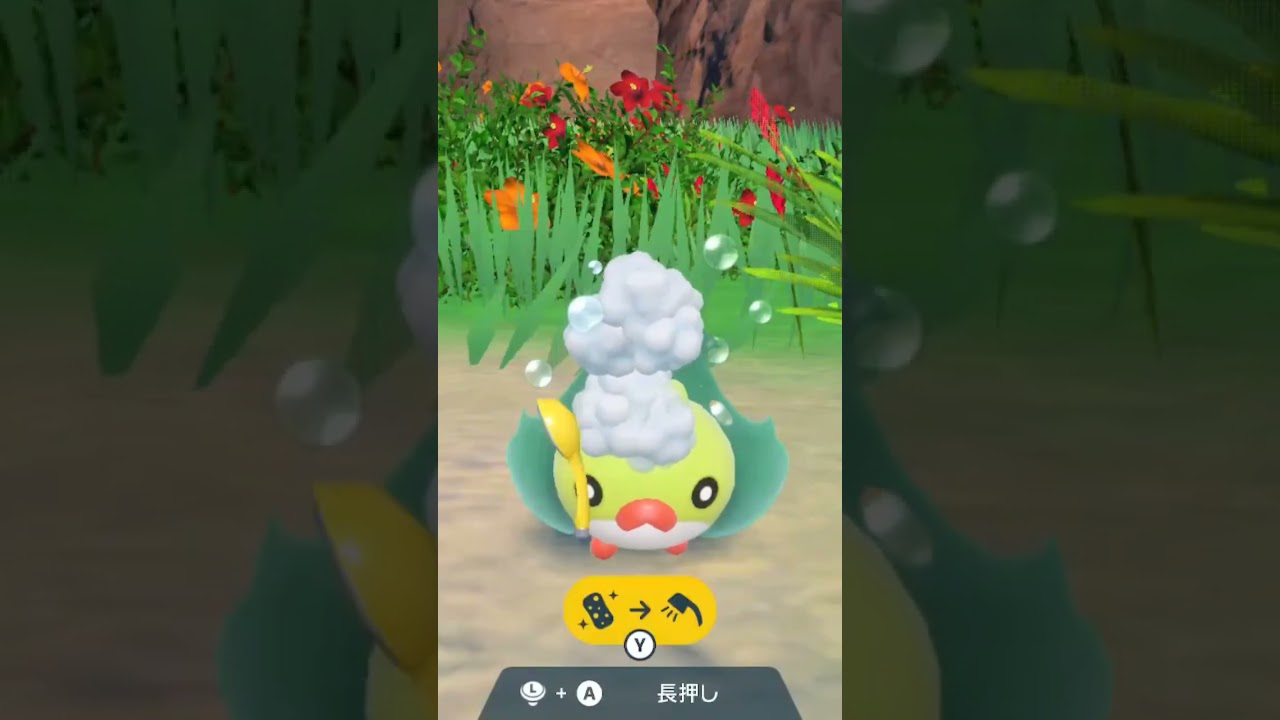 クルミル 色違い Sewaddle【ポケモンSV】