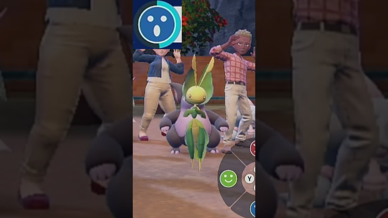 【ハハコモリ】ポケモンエクササイズ【キタカミ図鑑No.15】#Shorts #pokemon