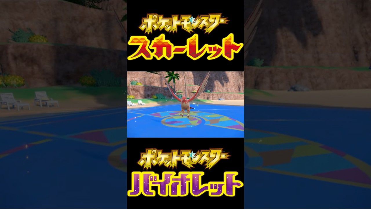 【ポケモンSV】スピボ入り色違いヤヤコマ/ヒノヤコマ/ファイアロー #shorts