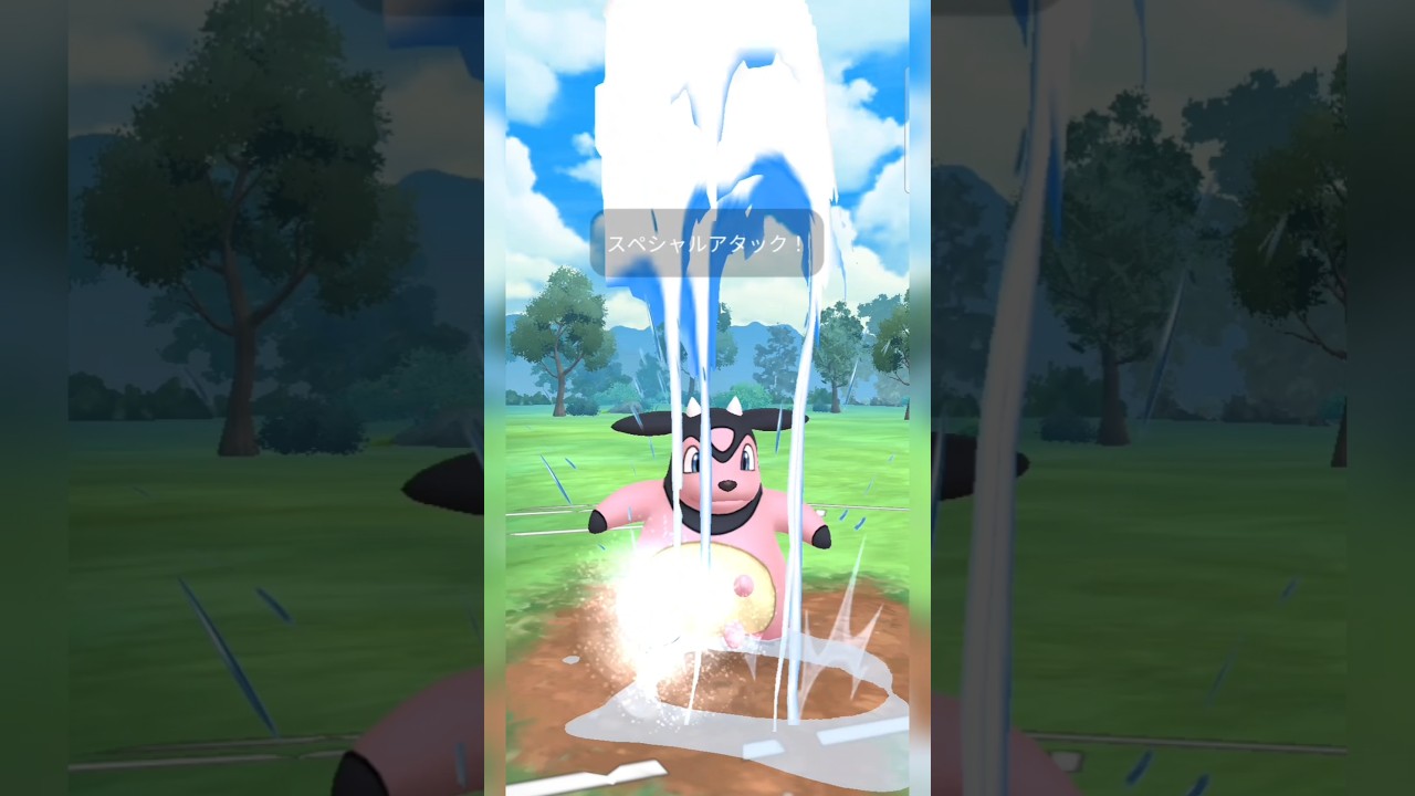 #のしかかり不採用型ミルタンクはみずタイプに強すぎ卍！#ポケモンgo #ポケモン #pokemongo