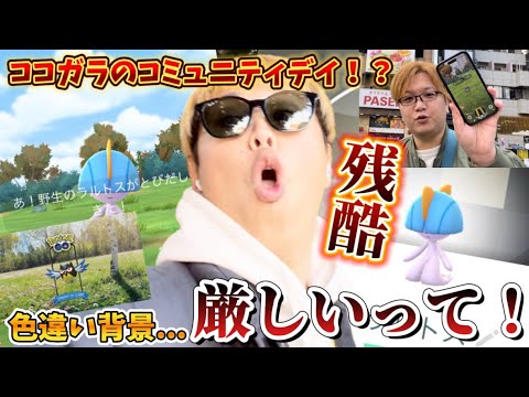 ソロは人権無し！？過酷すぎ！これラルトスのコミュデイですよね...【ポケモンGO】