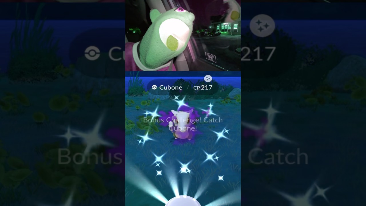 SHADOW SHINY CUBONE IN POKEMON GO